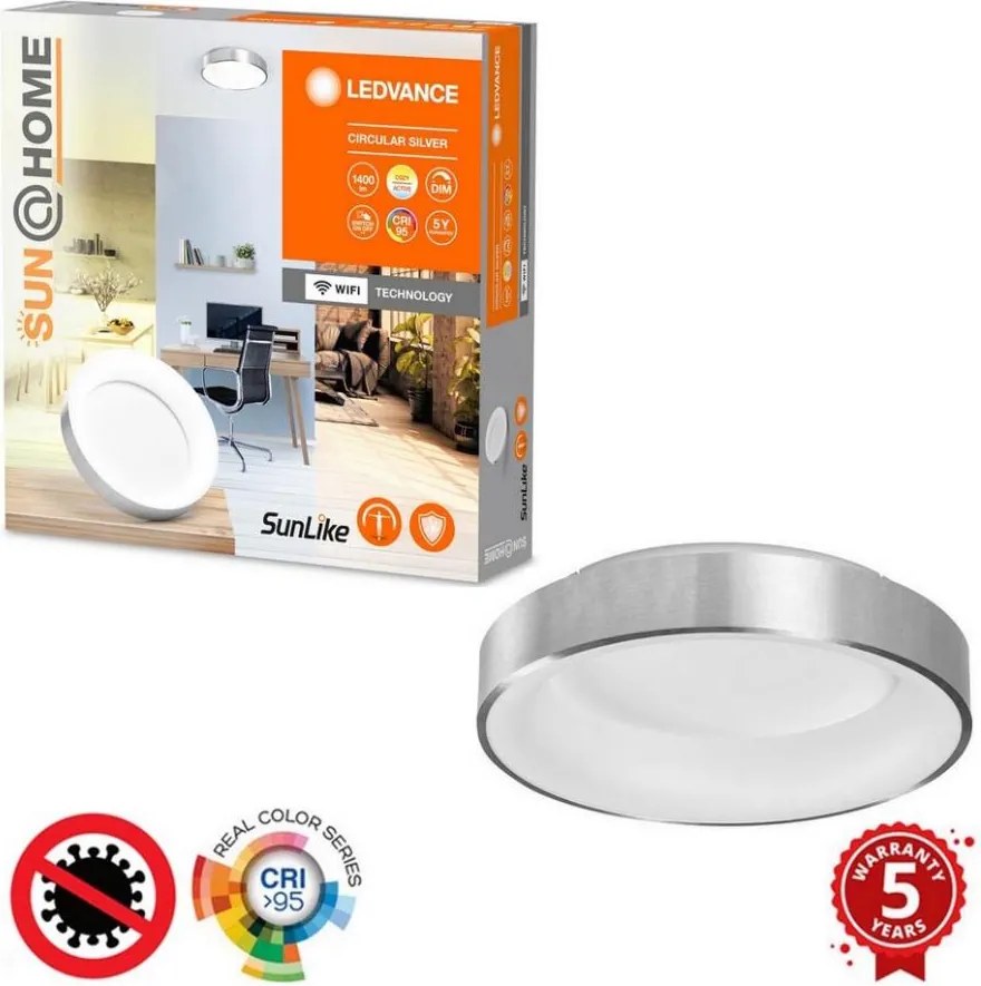 Ledvance SUN@HOME CIRCULAR LED 18,5W 230V Wi-Fi plafonieră dimabilă