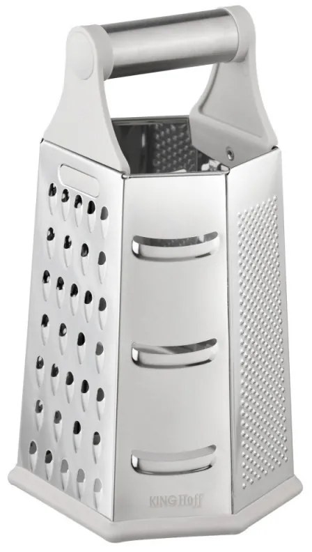 Razatoare Kinghoff KH-1991, 6 suprafete, Otel inoxidabil, Argintiu