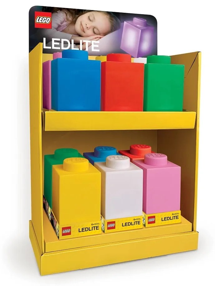 Lumină de veghe LEGO® Classic Brick, verde