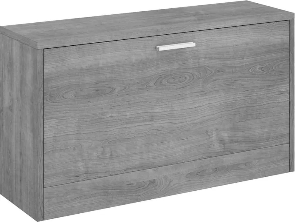 vidaXL Bancă pentru pantofi, gri sonoma, 80x24x45 cm, lemn prelucrat