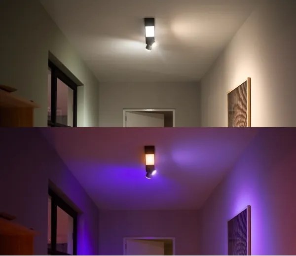 Philips Hue CENTRIS LED RGBW dimabil 11W/230V + 2x GU10 5,7W