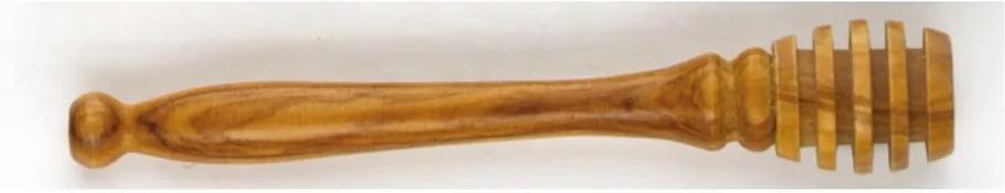 Lingură din lemn de măslin pentru miere Jean Dubost Real, 16,5 cm