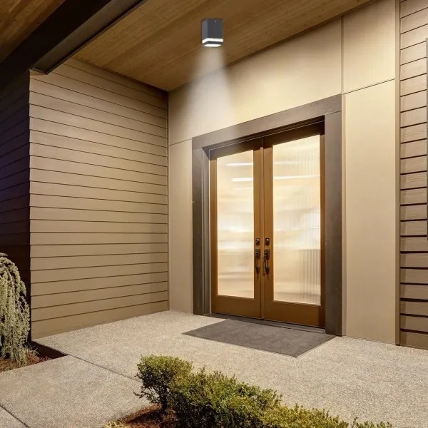 Spot de exterior ZOMBOR 1xGU10/35W/230V pătrat IP54 Rabalux 7818