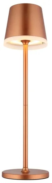 Corp de iluminat LED solar Globo 36637RM LED/0,06W/3V 3000K IP44 cupru