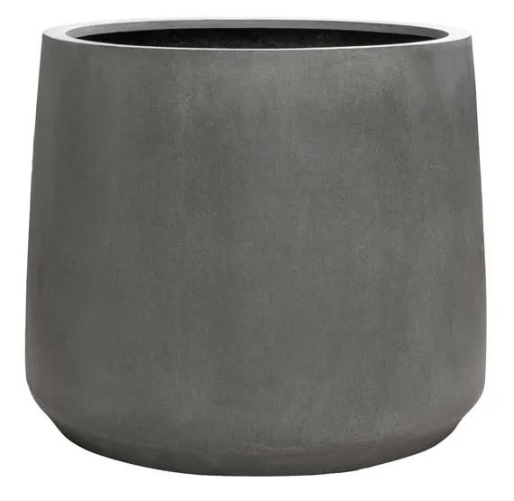 Ghiveci Jumbo Patt, culoare gri, dimensiuni multiple - PotteryPots Mărime: XS - v. 61 cm, ⌀ 73 cm