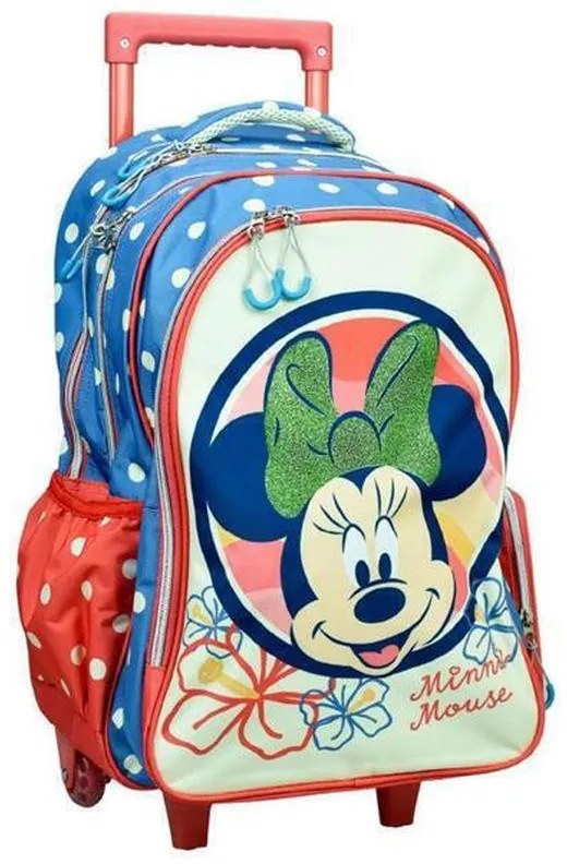 Disney Minnie Boho ghiozdan cu roți, rucsac 46 cm