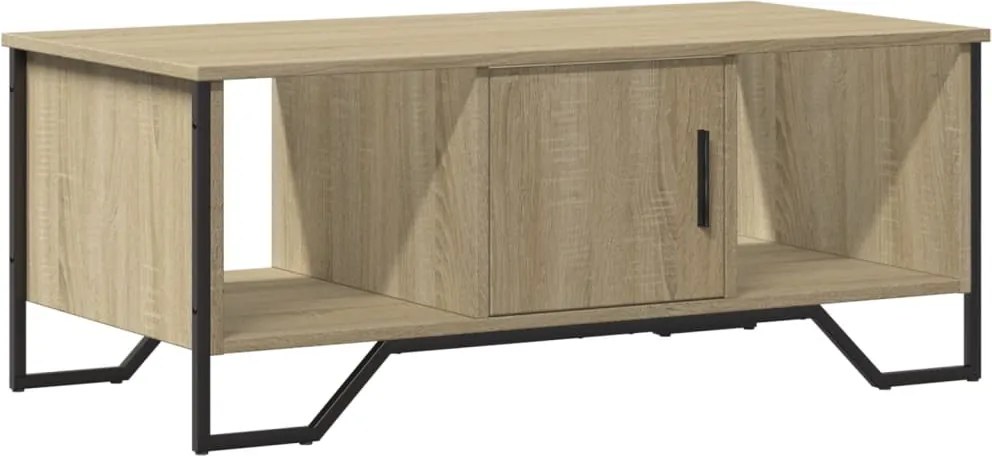vidaXL Măsuță de cafea, stejar sonoma, 100x51x40 cm, lemn prelucrat