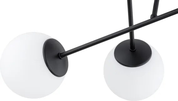 Brilagi - Lustru aplicat MILO 6xE27/60W/230V negru