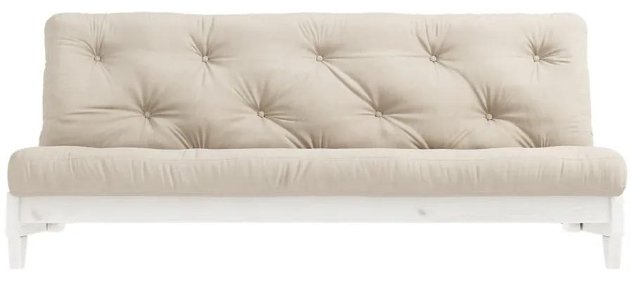 Canapea variabilă Karup Design Fresh White/Beige