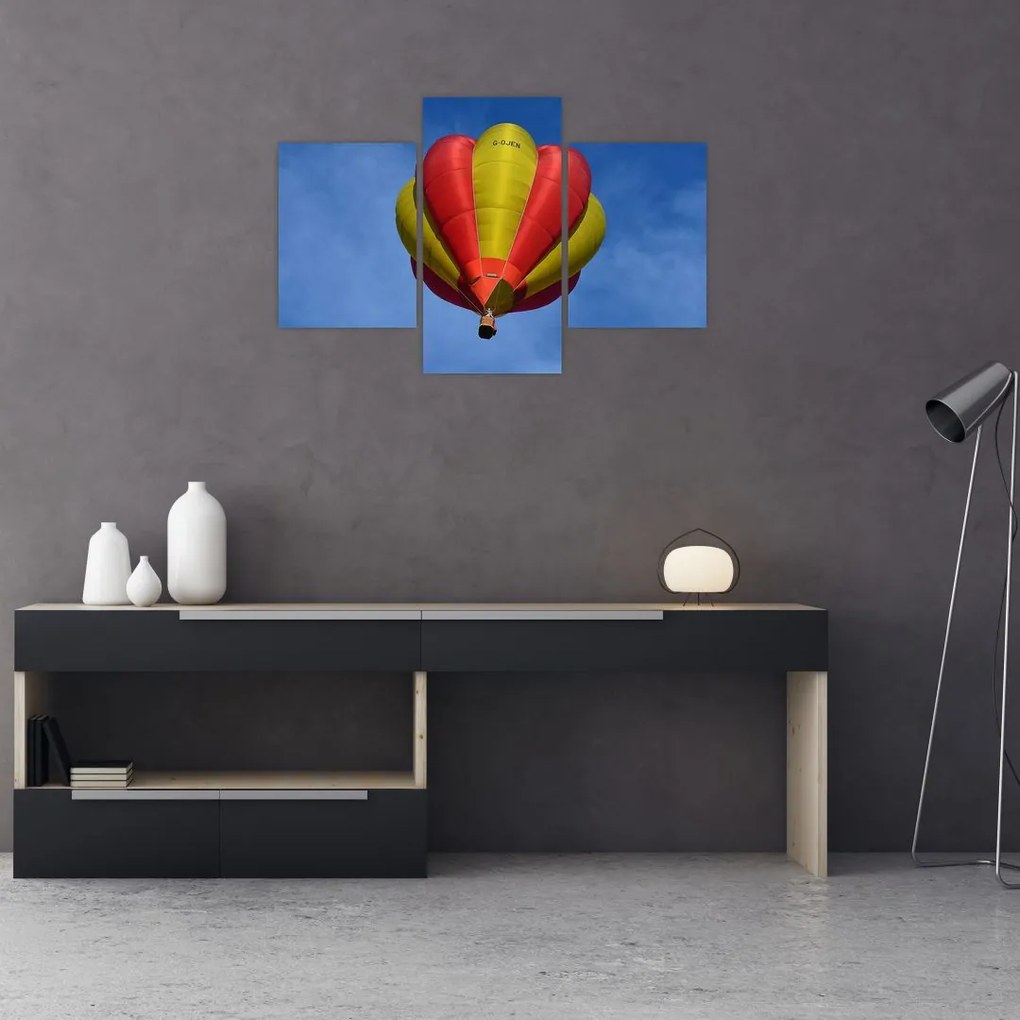 Tablou cu balon zburând (90x60 cm)