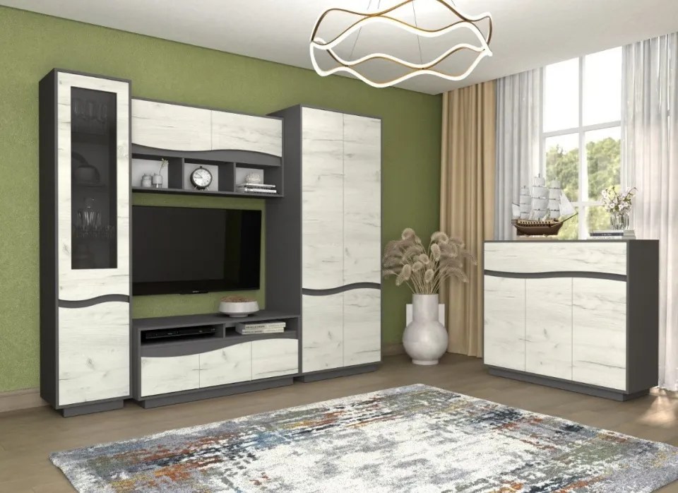 Living Geneva New 2.45 m Gri/Stejar Craft