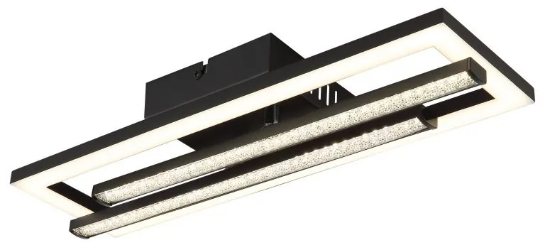 Plafoniera LED design HIGHWAY negru