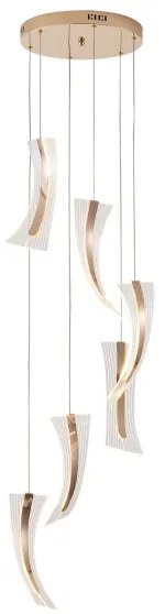 Lustră LED pe cablu 6xLED/10W/230V 3000K