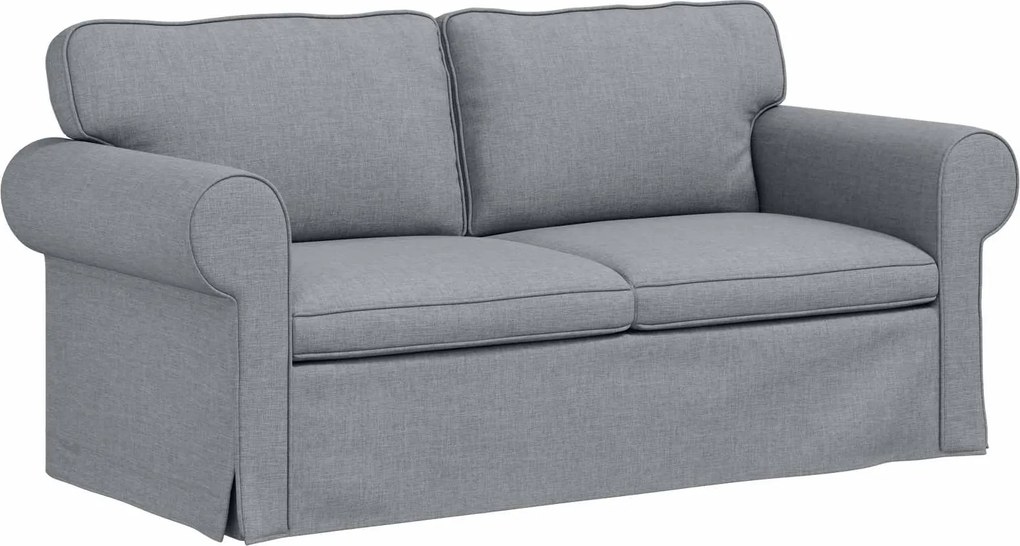 vidaXL Canapea Gri deschis 175 x 82 x 80 cm țesătură