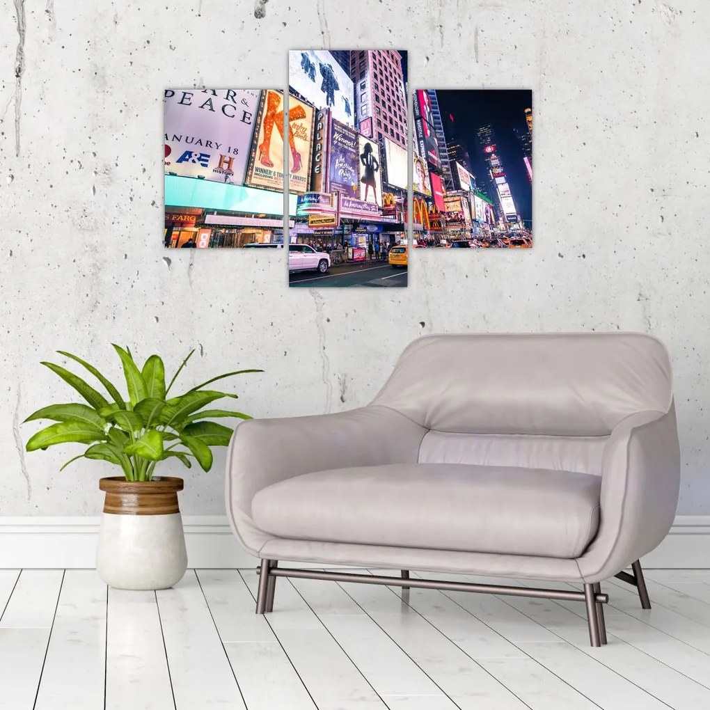 Tablou - New York Theather District (90x60 cm)