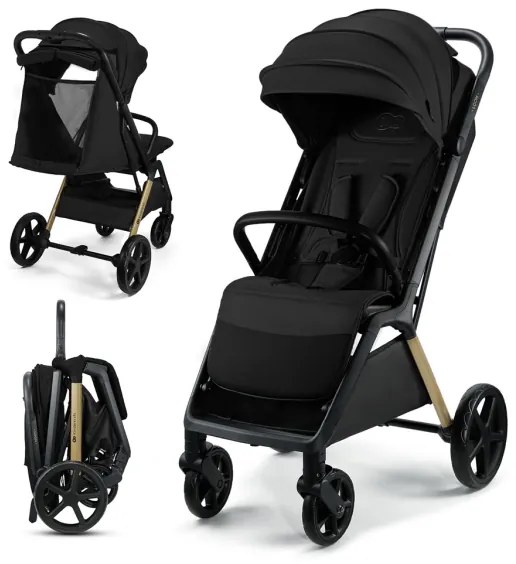 Cărucior de copii KINDERKRAFT LOOM negru