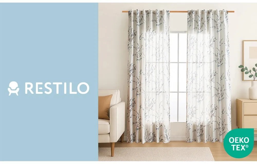 Draperie crem 135x250 cm Ramita – Restilo