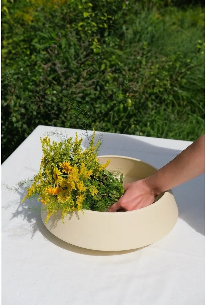 Bol decorativ din ceramică ø 36 cm Tuga – noo.ma