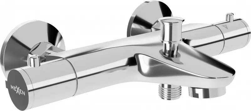 Mexen Nox baterie baie termostatice, crom - 77350-00