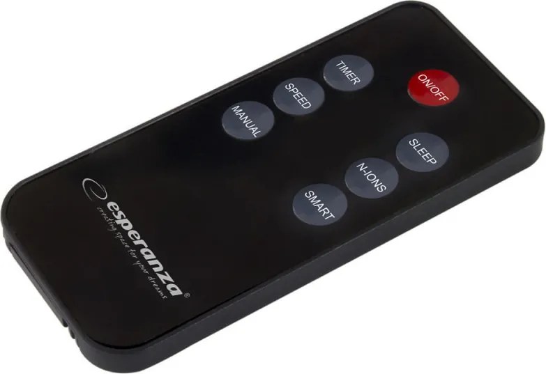 Resigilat: Purificator de aer Esperanza EHP002, Pana la 50 m², CADR 150 m³/h, Filtru HEPA/Carbon activ, Ionizare, Display LCD, Timer, Telecomanda, Alb