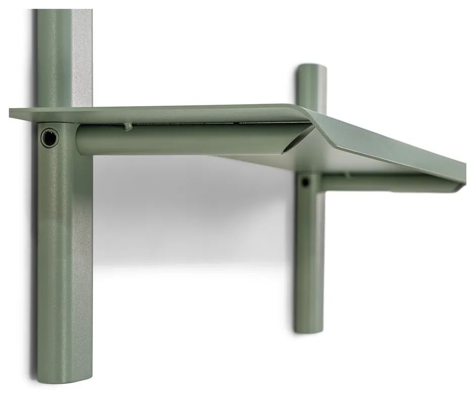 Raft verde prăfuit din metal 60 cm Hola – Spinder Design