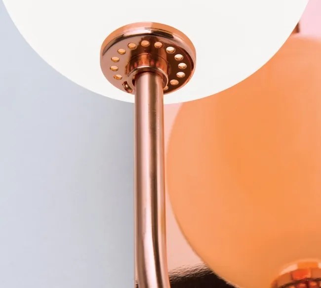 Aplica de perete design modern PIPES, copper