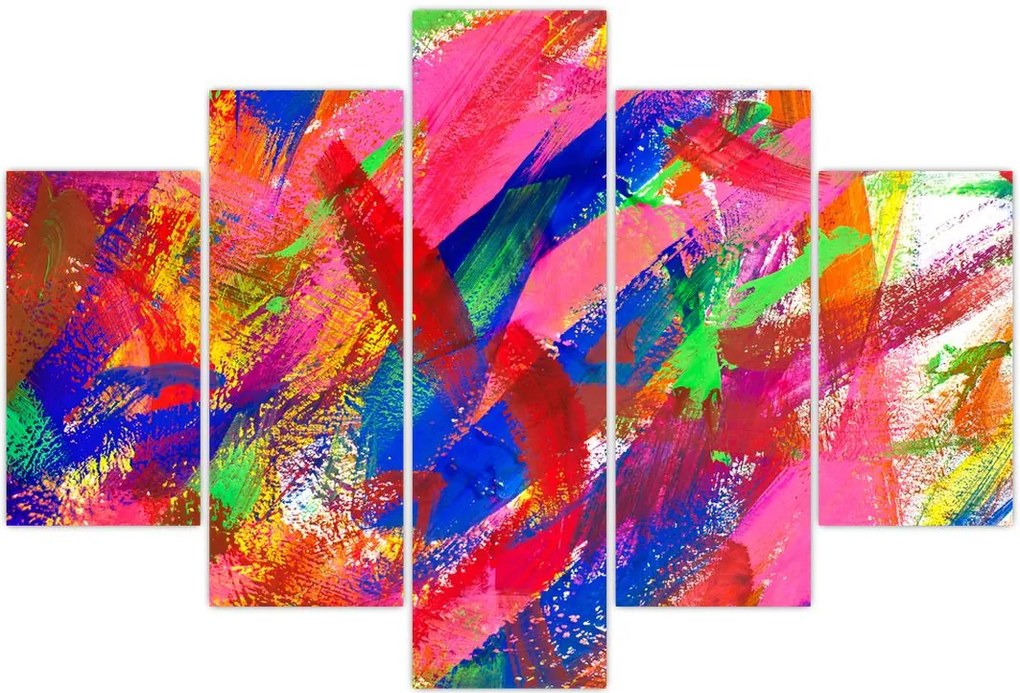 Tablou - Abstract colorat (150x105 cm)