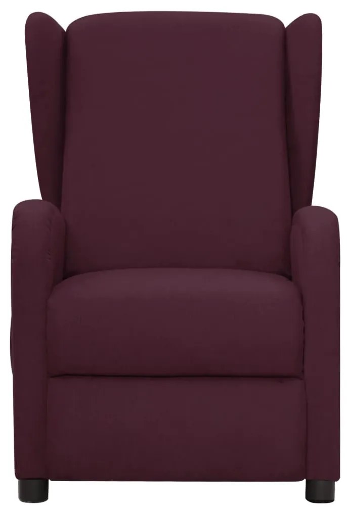 342320 vidaXL Fotoliu de masaj, violet, material textil