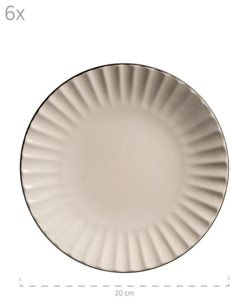 Serviciu de masă Mäser OSITA WHITE, 18 piese