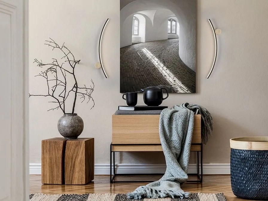 Aplica LED de perete design modern Smile