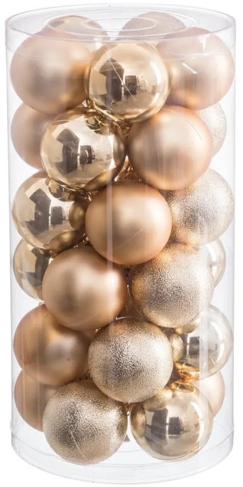 Globuri de Crăciun 30 buc. ø 6 cm – Casa Selección