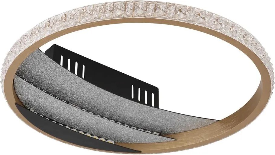 Globo 48493-12 - Plafonieră LED CONSTANCE LED/12W/230V Ø 29,5 cm, auriu