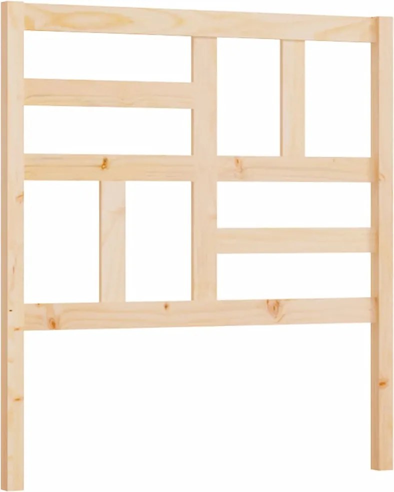 vidaXL Tăblie de pat, 96x4x104 cm, lemn masiv de pin