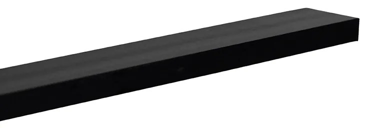 Lampă modernă suspendată neagră 90 cm cu LED inclus - Banda