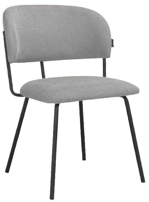 Scaune de dining gri 2 buc. Claudia – Støraa