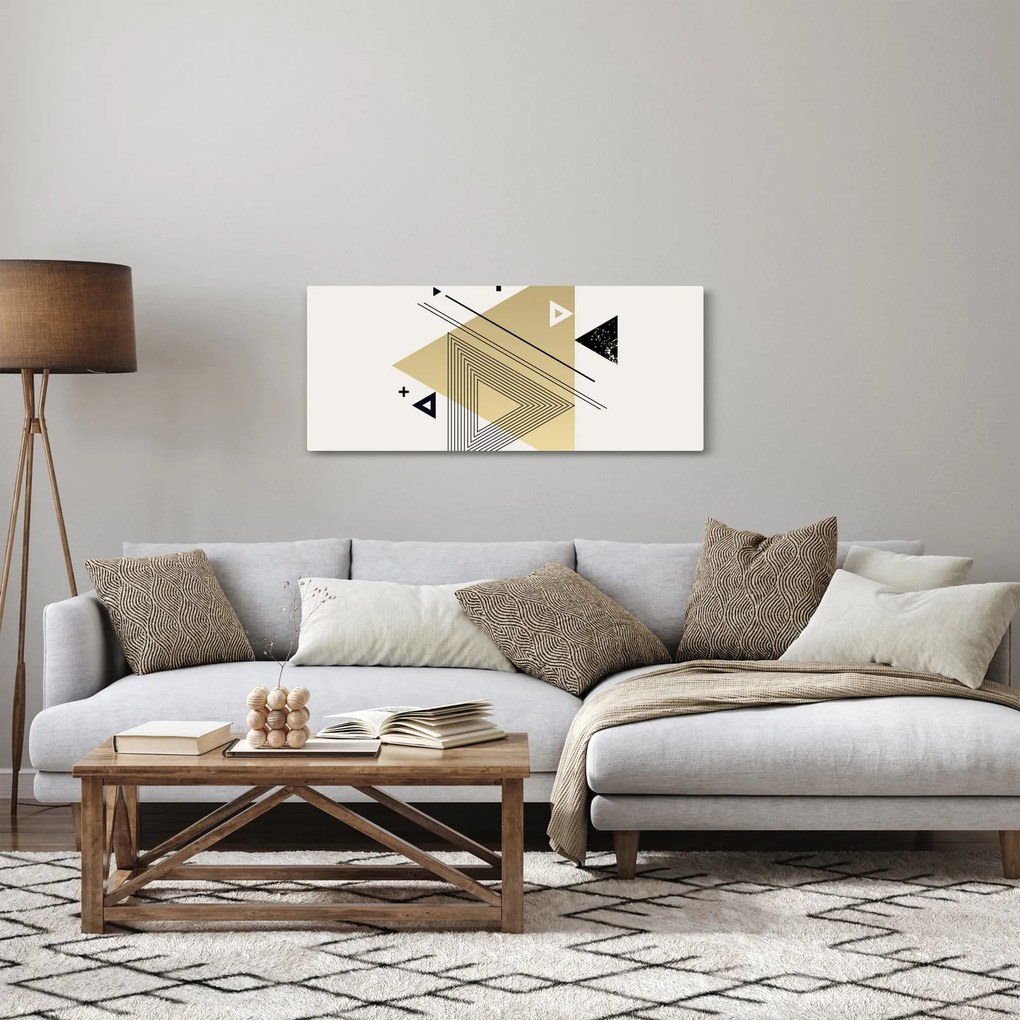 Tablou - Forme geometrice N⁰4 (120x50 cm)