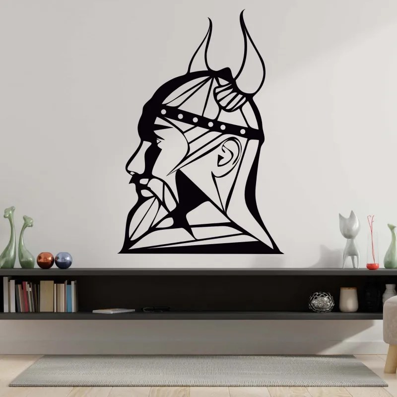SENTOP | Imagine din lemn sculptat pentru perete Viking - RAGNAR