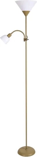 Brilagi - Lampadar CERIA 2 în 1 1xE27/100W/230V + 1xE14/25W auriu/negru