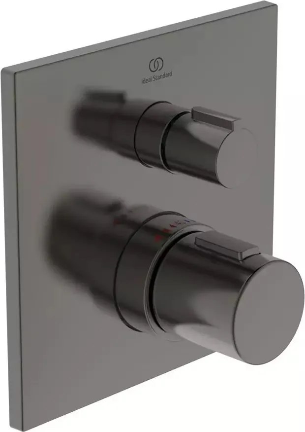 Baterie dus incastrata Ideal Standard Ceratherm C100 gri Magnetic Grey fara corp ingropat