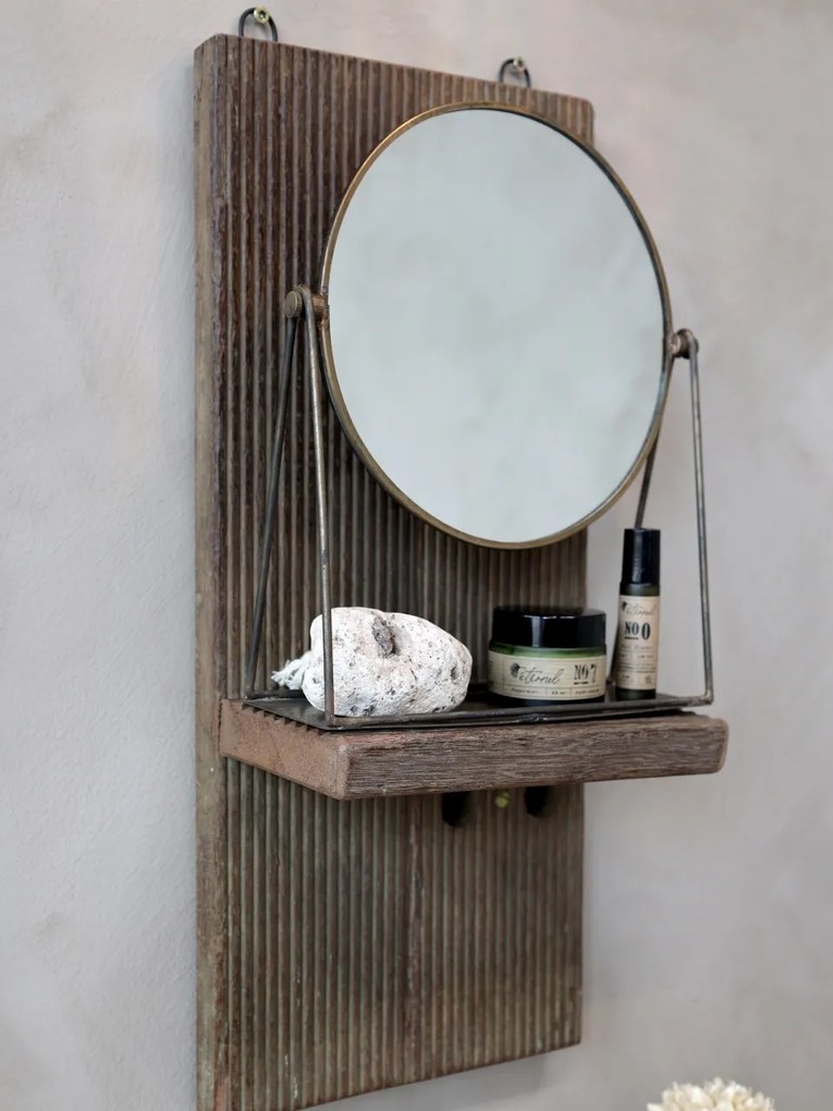 Raft din lemn, cu aspect vintage, Grimaud - Old