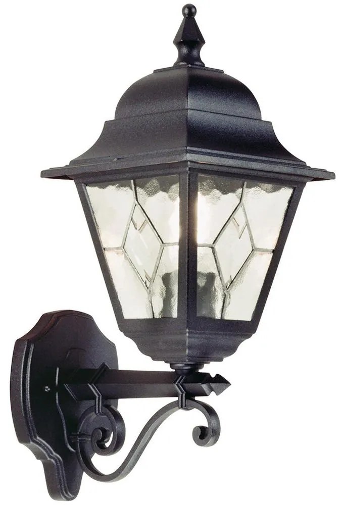 Aplică de exterior NORFOLK 1xE27/100W/230V IP43 Elstead NR1-BLK