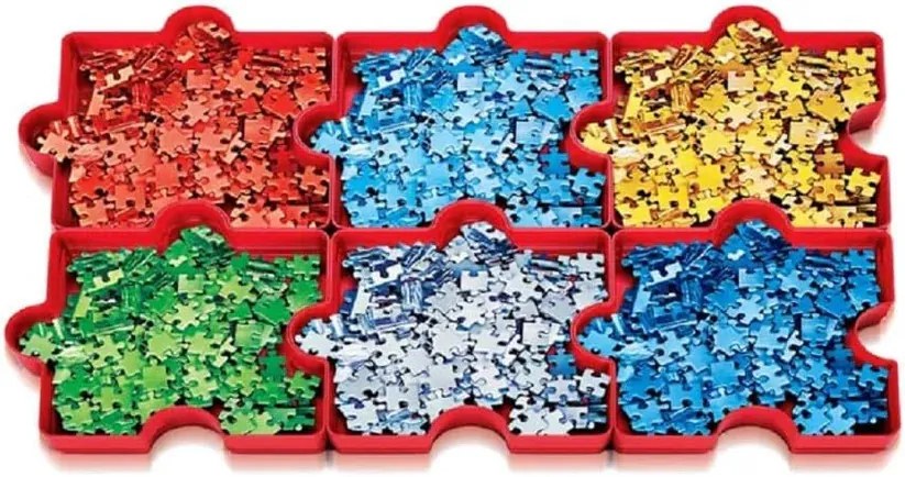 Colorat Sistem de sortare puzzle Clementoni 6 piese