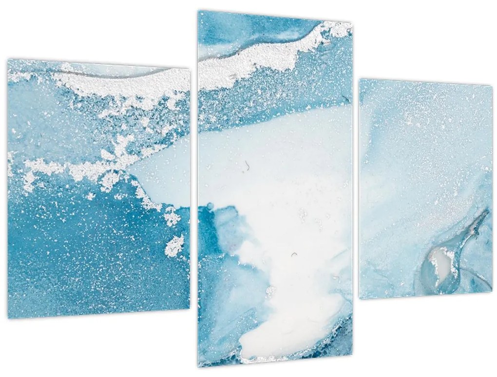 Tablou - Decor albastru (90x60 cm)