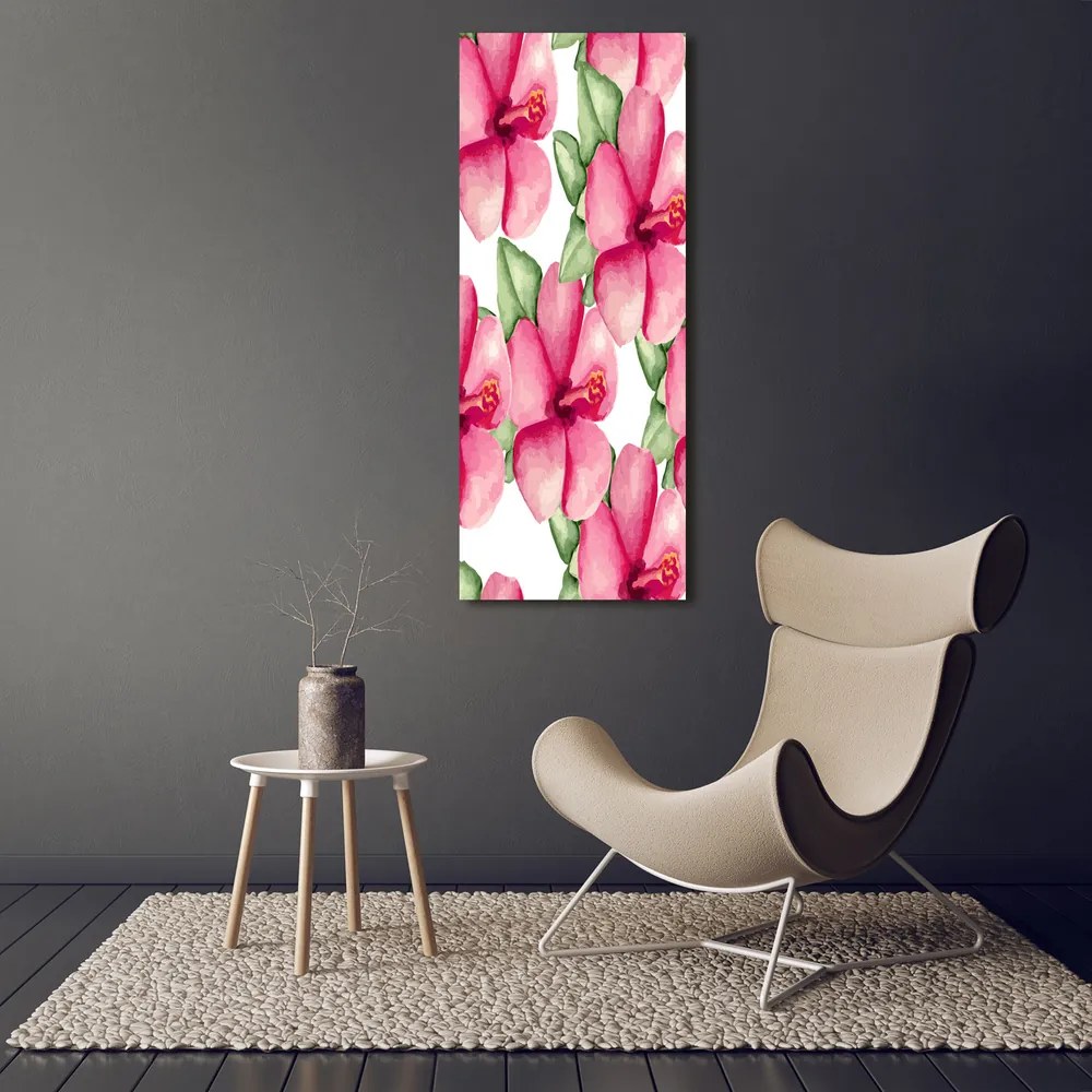 Tablou pe pânză canvas Flori tropicale