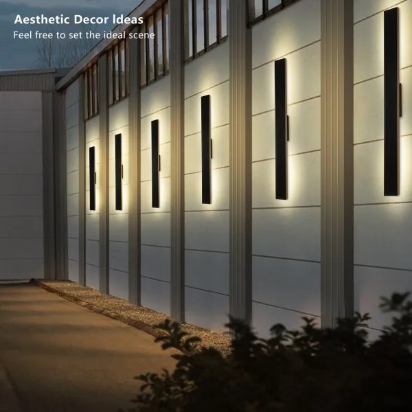 Brilagi - Aplică solară LED de perete SUN LED/5,5W/230V 100 cm 6000 mAh IP44