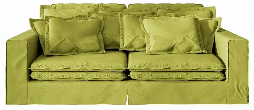 Canapea verde-deschis 236 cm Nora – Ropez