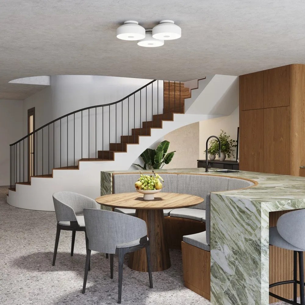 Plafonieră albă Omiq – Sollux