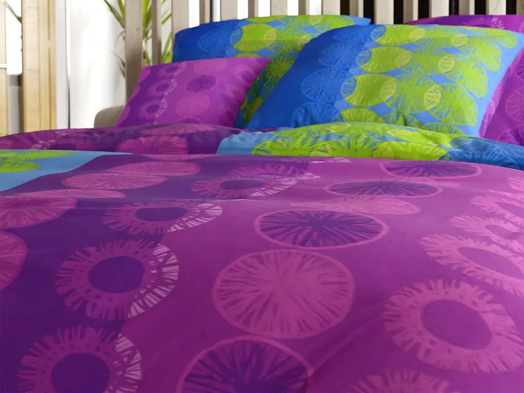 Lenjerie de pat din bumbac Renforce DINA colorat Dimensiune lenjerie de pat: 2 buc 80 x 80 cm | 200 x 200 cm