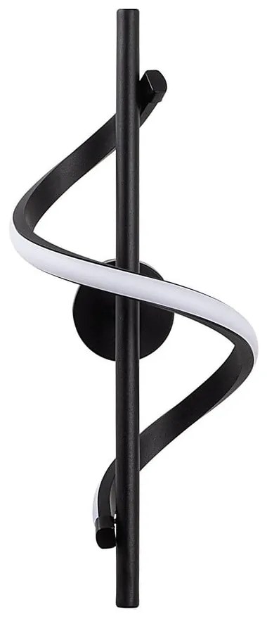 Aplică de perete neagră LED Likma – Opviq lights