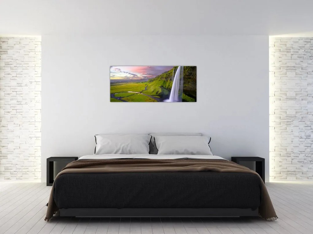 Tablou cu cascade (120x50 cm)